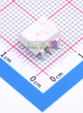 晶体管输出光耦 MCT5211SR2M SMD-6P onsemi(安森美) 电子元器件