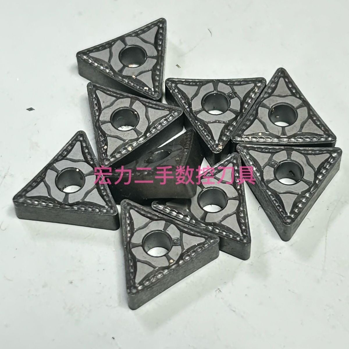 二手进口数控刀片瓦尔特 TNMG160404/160408 wpp10s三角外圆钢件