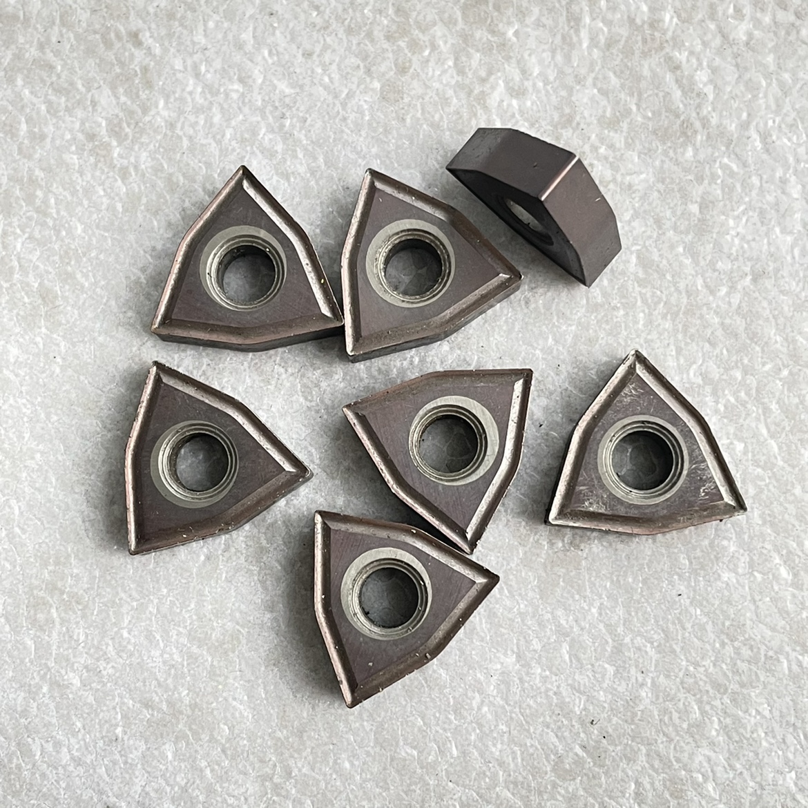 二手三菱桃形数控刀片 WNMG080404/WNMG080408-MS-VP15TF 不锈钢