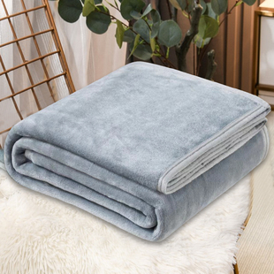 盖毯垫法兰绒小被子 夏季 珊瑚绒毯床单人毛毯子空调毛巾被春秋薄款