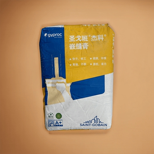 圣戈班杰科底层找平腻子满批面层腻子基层找平粉刷石膏裂缝修补用