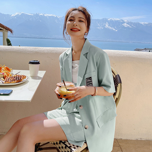 大货已出 清凉面料百搭西装套装 263-S666-P125-K178,女装职业装,Yologo