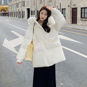 【大货已出】新增色 羊角扣大毛领棉服 262A-W225-P175-K258图片