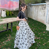 大货已出2024新花型假两件拼接连衣裙262A-S668-P105-K158，女装连衣裙，Yologo