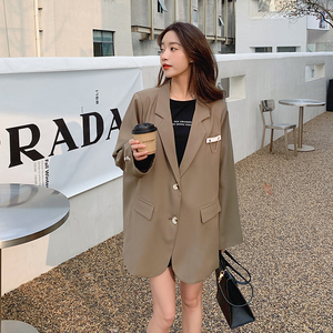 大貨 春款新款 貼標(biāo)寬松西裝 262A-S556-P120-K178圖片