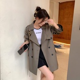 【2024秋】大货已出新色中短款风衣262A-S185-P115-K168，女装风衣，Yologo