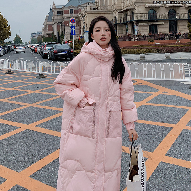 【大货已出】90白鸭绒三色重工艺长款羽绒服262A-W830-P365-K498,女装羽绒服,Yologo