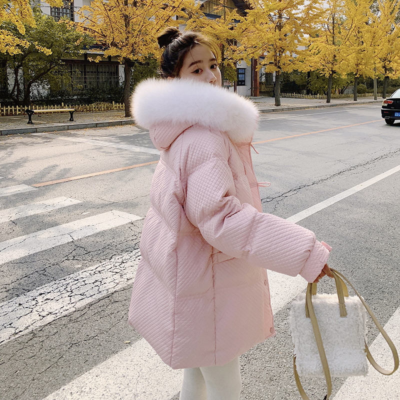 现货羊角扣大毛领棉服263-W225-P175-K258，女装棉衣/棉服，Yologo