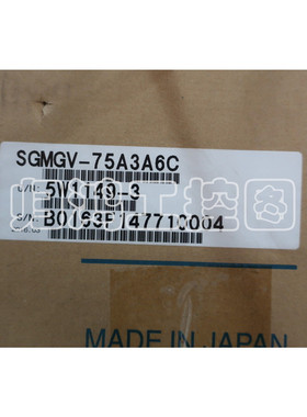 SGMGV-75ADA61安川伺服电机全新质保SGMGV-75ADA6C