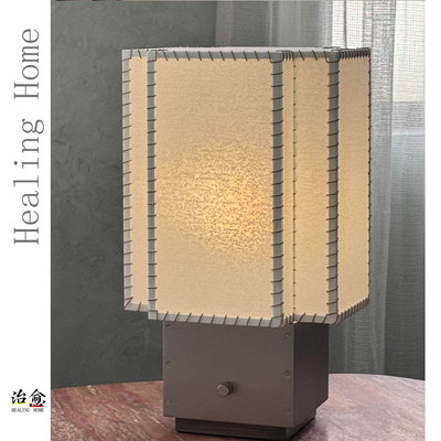 Parchment Table Lamp' 中古艺术小众设计感羊皮纸台灯装饰氛围灯