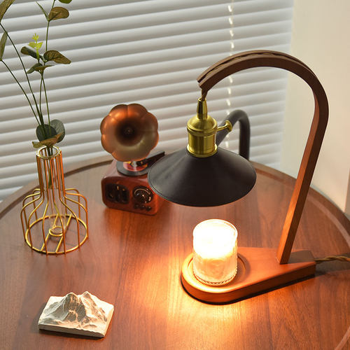 治愈波西米亚复古香薰灯融蜡灯卧室床头灯氛围灯融烛香氛礼物台灯