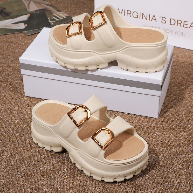 超厚踩屎感小个子拖鞋女外穿新款夏时尚一字拖沙滩eva休闲鞋,居家布艺,居家棉拖/棉鞋,淘宝优惠券,粉丝福利购,淘宝优惠卷