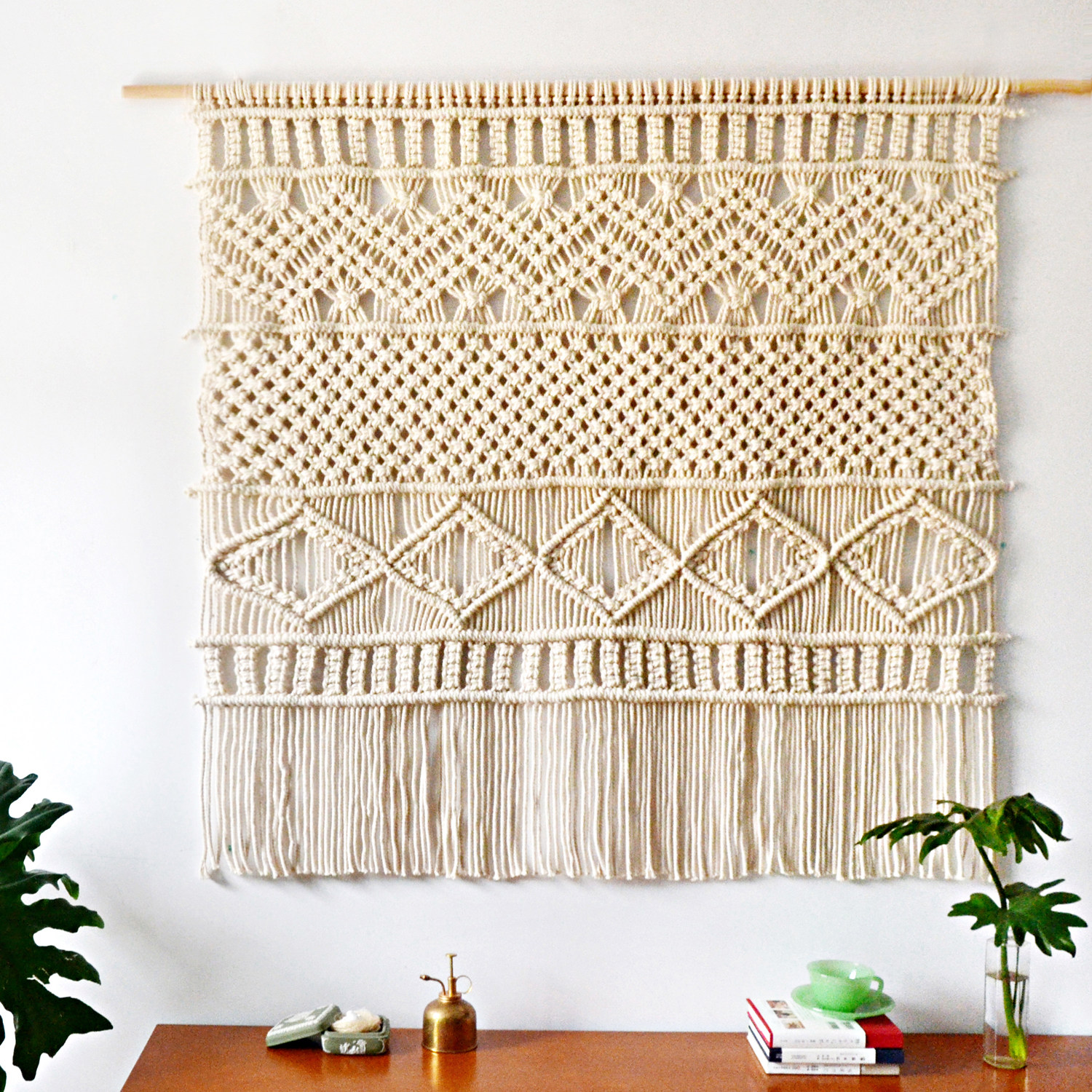 【心跳回忆】那一挂手工编织挂毯 原创设计墙饰婚礼 波西米亚定做在类目 居家布艺, 挂毯/壁毯中 - 来自Buy2taobao.com提供专业的淘宝代购服务