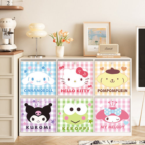 可水洗皮革布艺折叠收纳箱