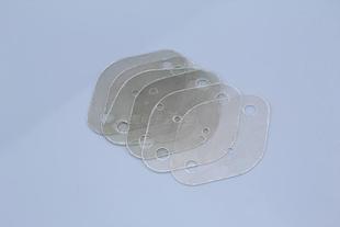 透明绝缘垫片 31.5 44.5 0.12MM金封铁帽管10片 天然云母片