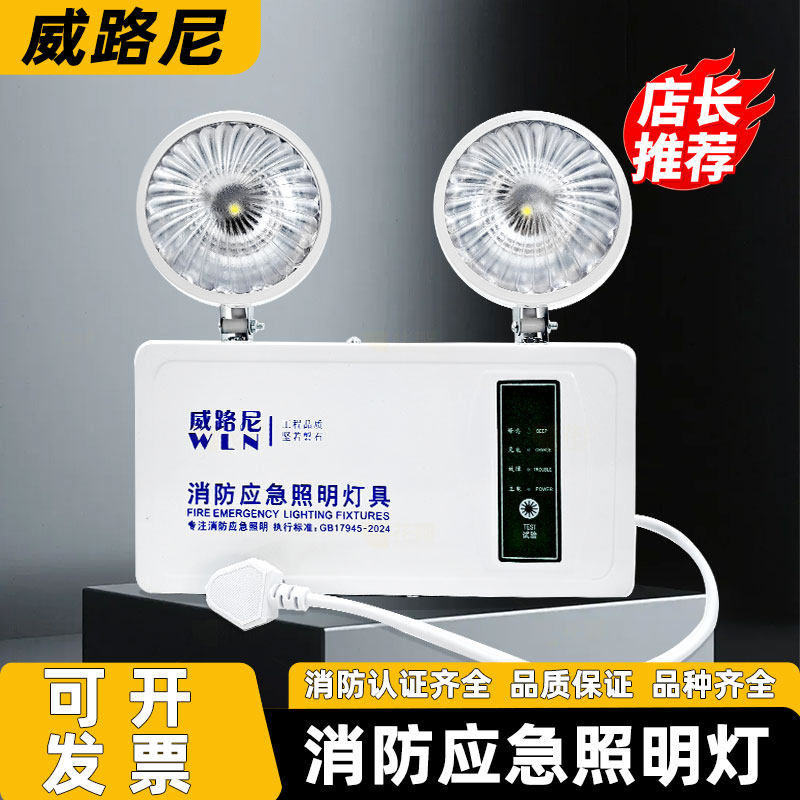 应急灯消防新国标led充电24伏