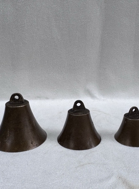 铃铛仿古做旧工艺品吊坠多个尺寸可以选宠物配饰挂件风铃吊坠铜铃