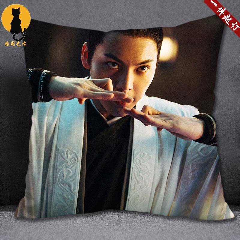 侍神令周边抱枕晴明百旎陈坤周迅明星照片海报靠枕抱枕被定制坐垫