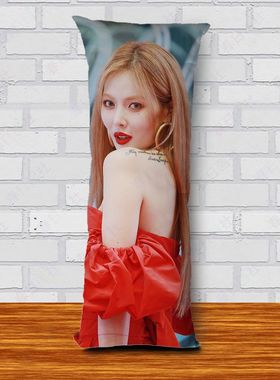 泫雅HyunA等身抱枕KPOP周边专辑同款靠枕头靠垫真人形玩偶双面diy