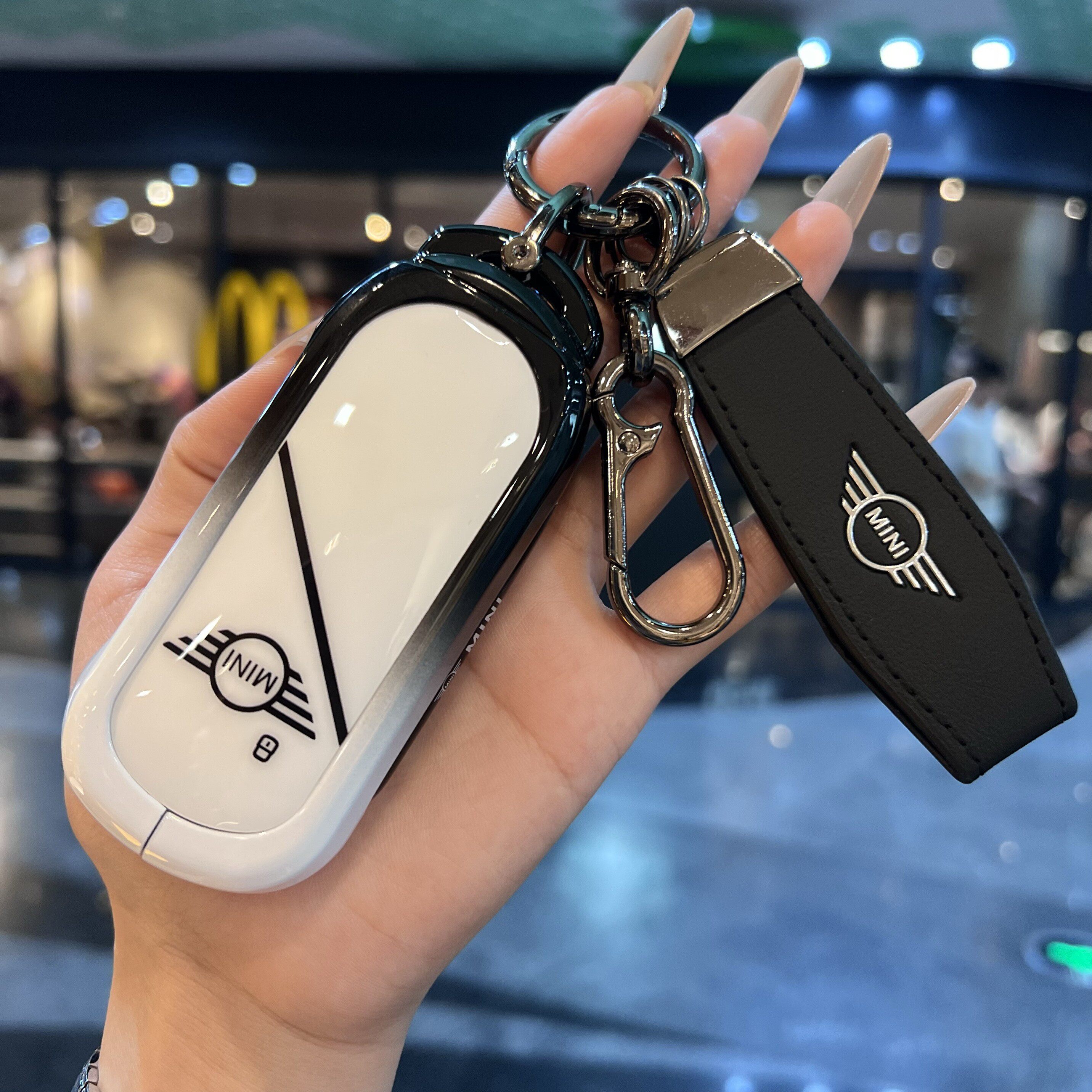适用宝马mini新能源cooper24款25款车countrymanaceman钥匙套壳包