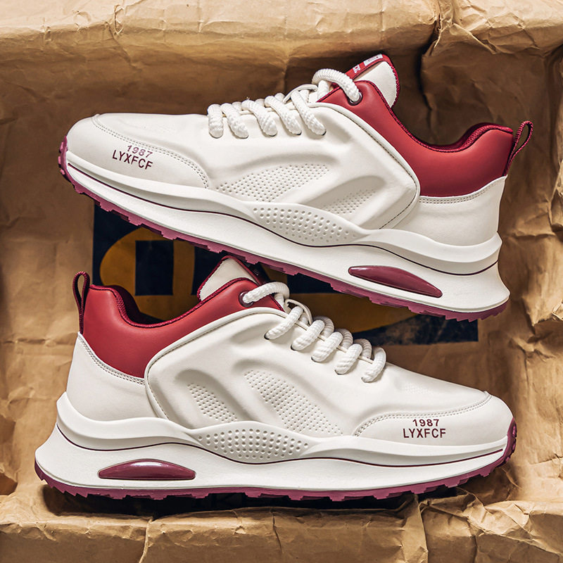 男鞋2025春季新款低帮软底透气鞋子男拼色百搭男士潮流休闲运动鞋,流行男鞋,单鞋,淘宝优惠券,粉丝福利购,淘宝优惠卷