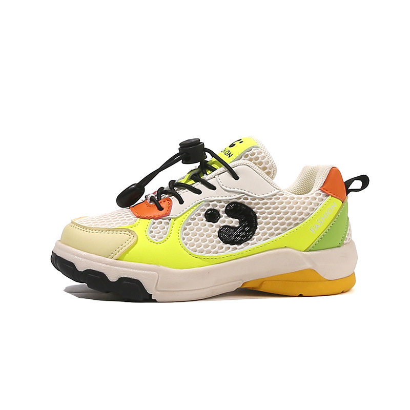 卡卡布儿童童鞋2025春季新款鞋子男童透气休闲鞋女童百搭运动鞋