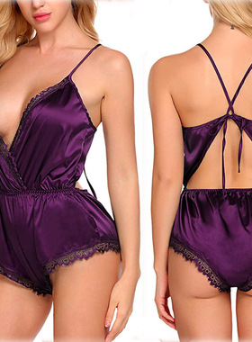 性感连体内衣遮肚显瘦睡衣Sexy underwear of conjoined