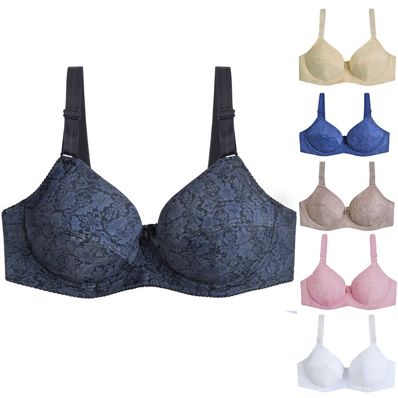 women Push Up Bra Plus Size E Cup Bra Brassiere大码薄款文胸
