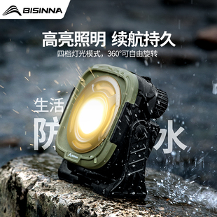 北山狼户外露营灯充电超长续航灯防水大泛光便携式露营帐篷照明灯