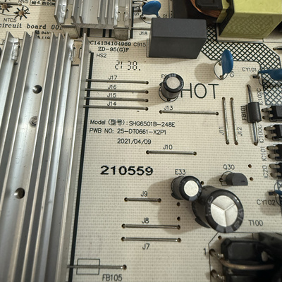 小米 L65M7-ES 原装液晶电视电源板SHG6501B-248E 25-DT0661-X2P1