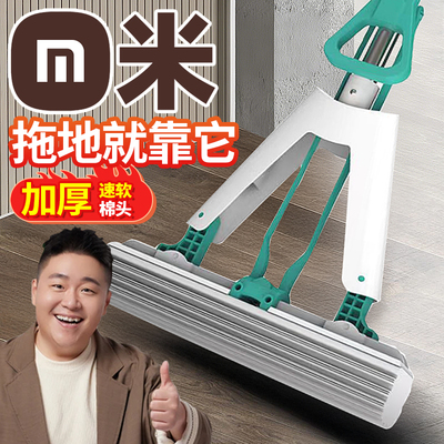 胖东莱吸水拖把干湿两用