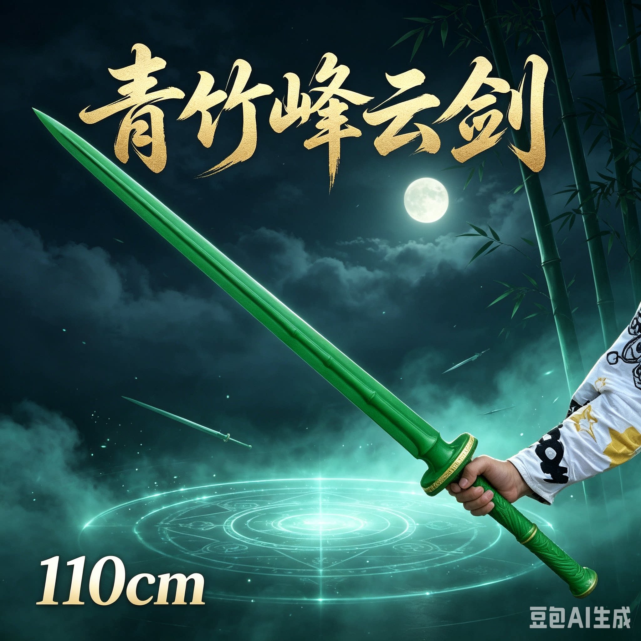 【青竹蜂云剑】凡人动画同款周边玩具峰风pu材质塑胶武器大庚剑阵