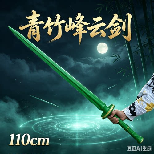 【青竹蜂云剑】凡人动画同款周边玩具峰风pu材质塑胶武器大庚剑阵