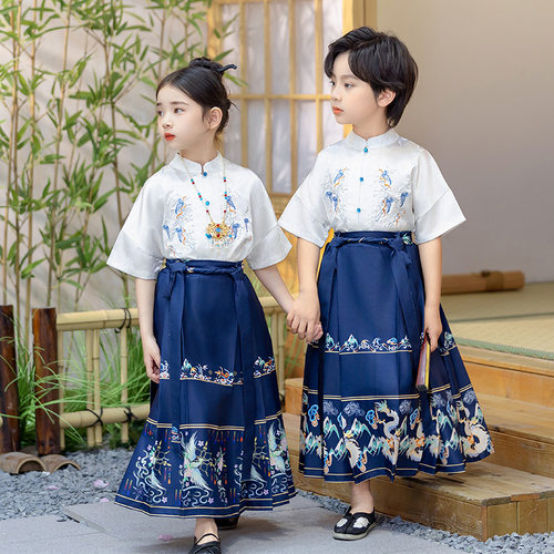 2024年夏季新款马面裙套装表演服