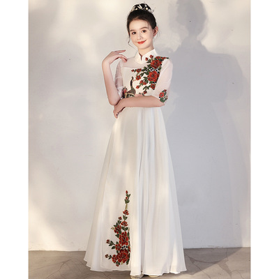中国风演奏复古礼服2024年夏季