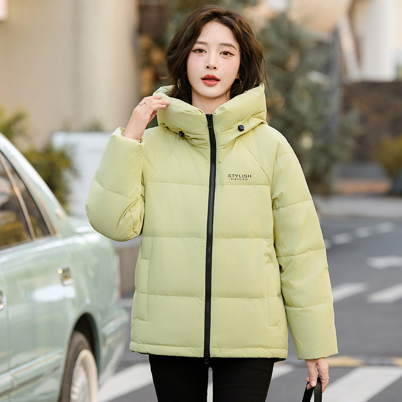带帽子棉衣棉服女短款小个子2024年新款韩版时尚宽松加厚冬季外套