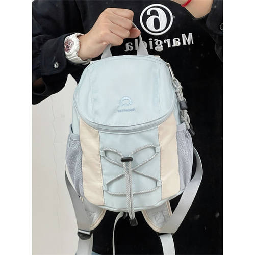 2024运动小书包女通勤时尚骑行背包旅行书包学生11寸ipad双肩包