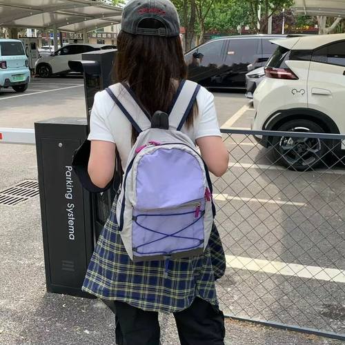 轻便撞色登山大小号背包2024新款