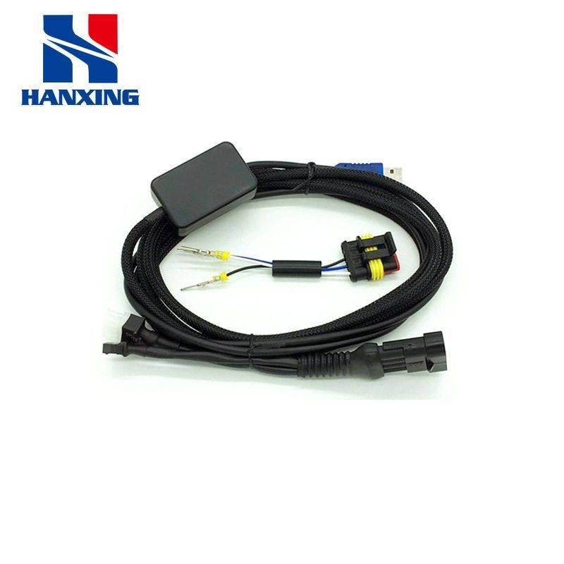 LPG/CNG汽车油改气数据线自带多种调试接头燃气汽车配件