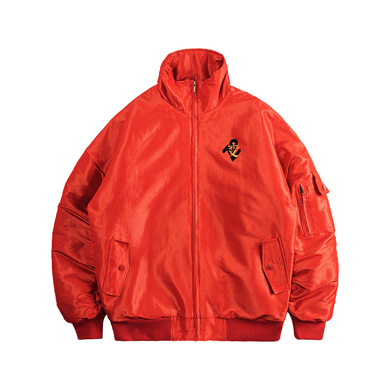 悟空哪吒刺绣棉服wookong