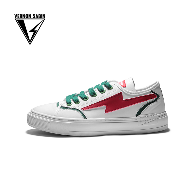 vernonsabin肖宇梁同款板鞋维斯国潮百搭休闲复古运动低帮小白鞋