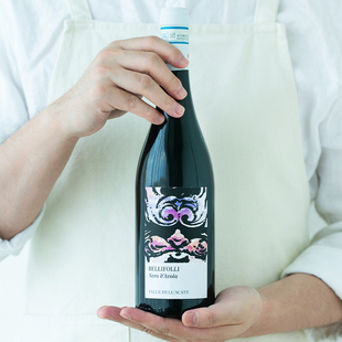 浓郁 意大利DOC阿卡特酒庄西西里岛黑珍珠干红葡萄酒红酒 91分