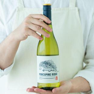 进口红酒 西拉干红 南非宝富酒庄豪猪岭霞多丽 白诗南干白葡萄酒