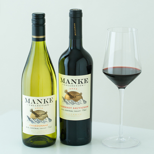 智利中央山谷金鹰酒庄米拉曼精选霞多丽干白赤霞珠干红葡萄酒红酒