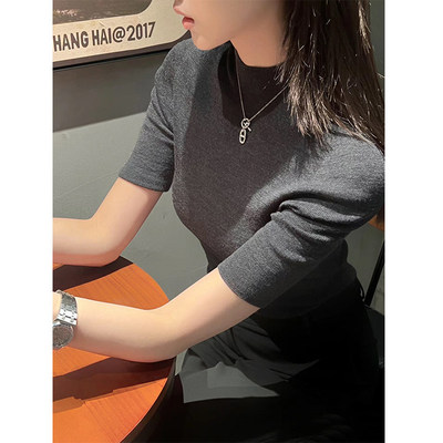 2025秋季新款亲肤半高领