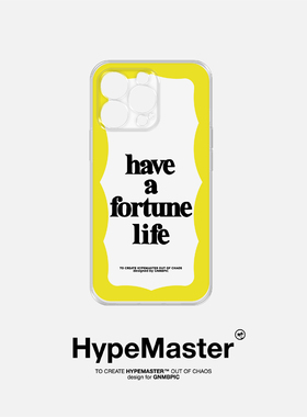 hypemaster原创意精孔全包磨砂ins风简约潮流字母小众适用苹果手机壳15iPhone14promax