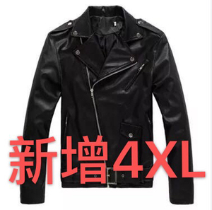 韩版机车修身皮衣男士皮夹克外套英伦时尚男皮衣1217-PY690 特P60图片