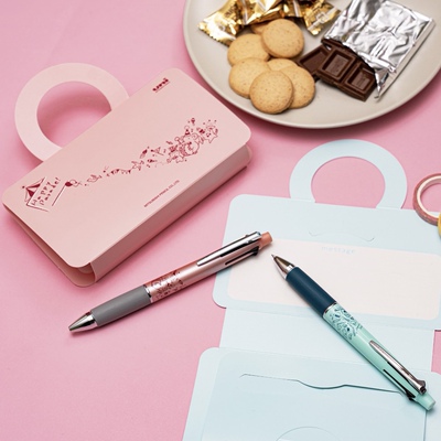 文具女子博限定uni三菱jetstream多功能笔模块笔中油笔4in1