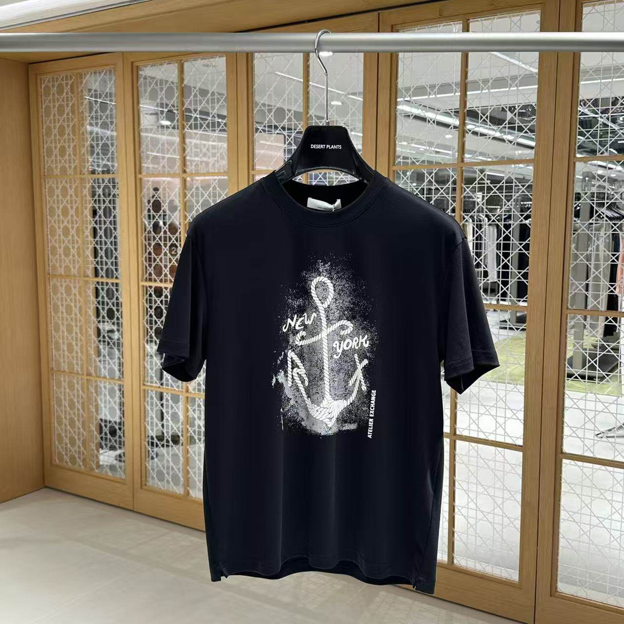 2026春季新款潮牌男装男士短袖t恤简约百搭上衣打底简约半袖1094