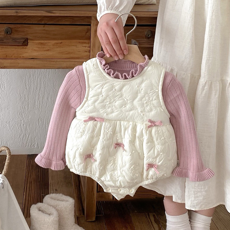 韩版秋冬新款女宝宝连体衣套装周岁小月龄打底衫包屁加绒冬装爬服,童装/婴儿装/亲子装,连身衣/爬服/哈衣,淘宝优惠券,粉丝福利购,淘宝优惠卷